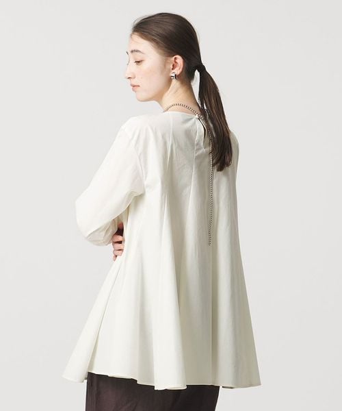 UNITED ARROWS/バイアス フレア チュニック ブラウス ‐ウォッシャブル‐/シャツ / ブラウス