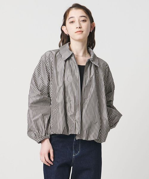 UNITED ARROWS/タフタ ボリュームギャザー ブルゾン ‐ウォッシャブル‐/その他コート / ブルゾン