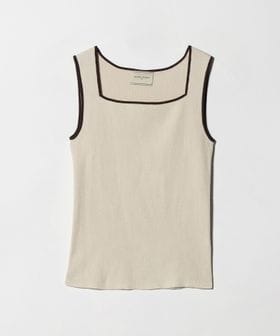 UNITED ARROWS/リブ スクエア キャミソールニット ‐ウォッシャブル‐/ニット / セーター