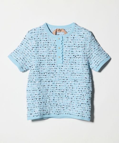 N°21/＜N°21＞ツイードライク ニット/ニット / セーター