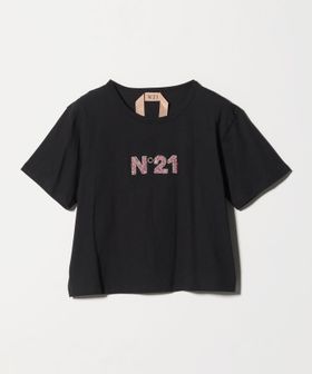 N°21/＜N°21＞スパン ロゴ クロップド Tシャツ/Tシャツ / カットソー