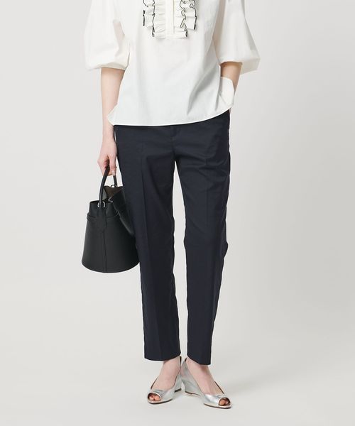 UNITED ARROWS/シャイニー スリム パンツ ‐ストレッチ ウォッシャブル‐/スラックス