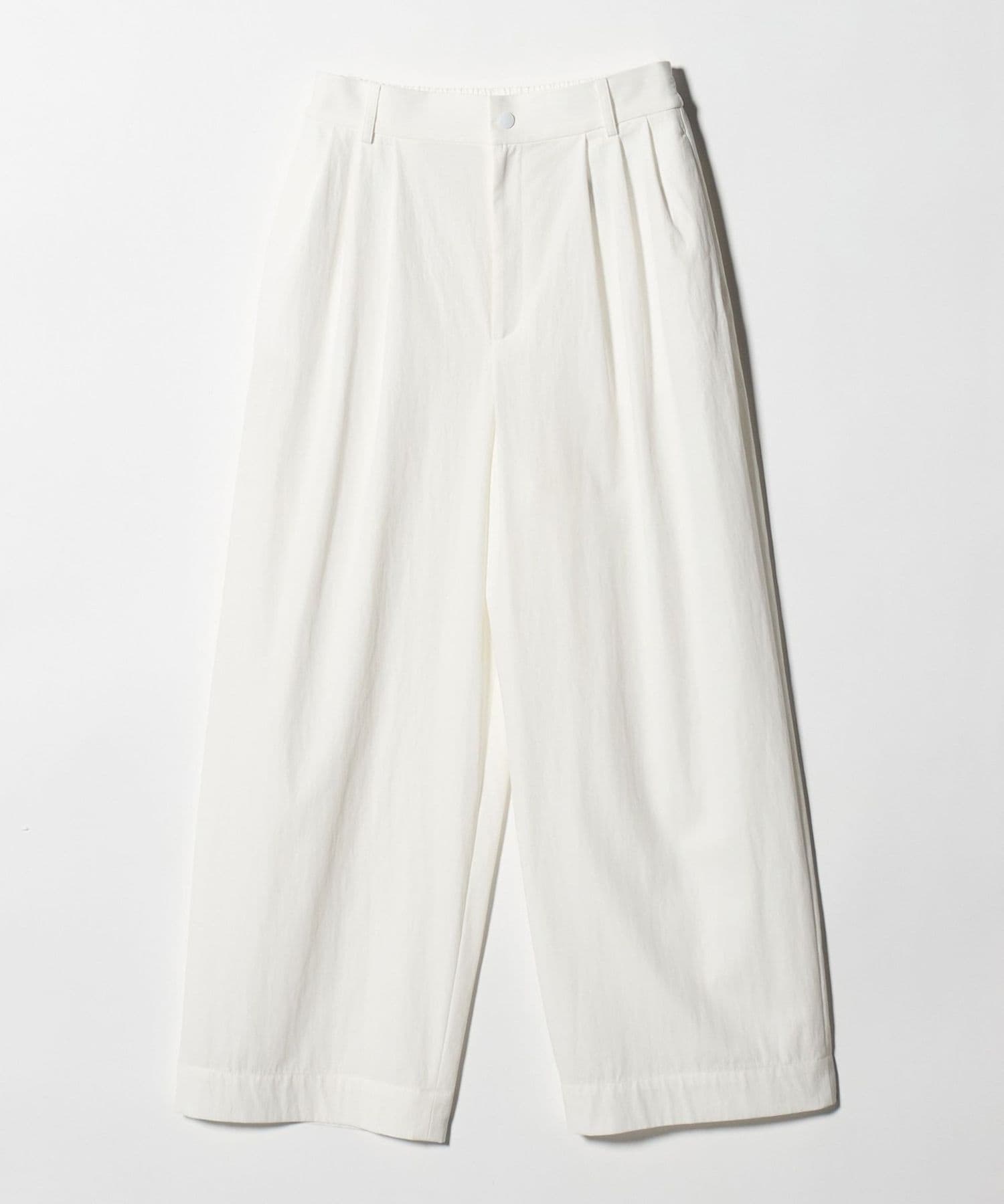 ツイル ダブルタック イージーパンツ OFF WHITE