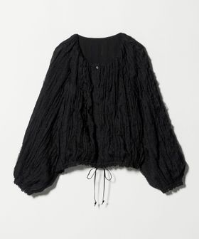 UNITED ARROWS/シャーリング フリル ブラウス/シャツ / ブラウス