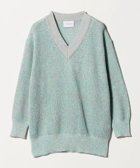 UNITED ARROWS/カラーヤーン Vネック ニット ‐ウォッシャブル‐/ニット / セーター