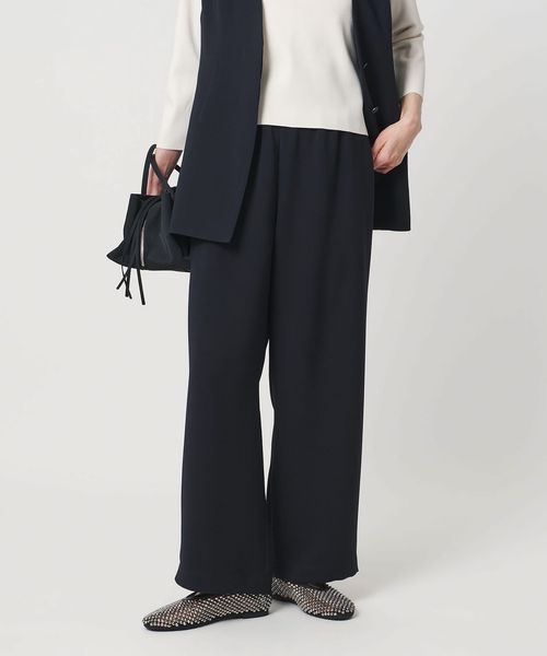 UNITED ARROWS/COMFY ストレート イージーパンツ ‐防汚 UVカット ウォッシャブル‐/スラックス