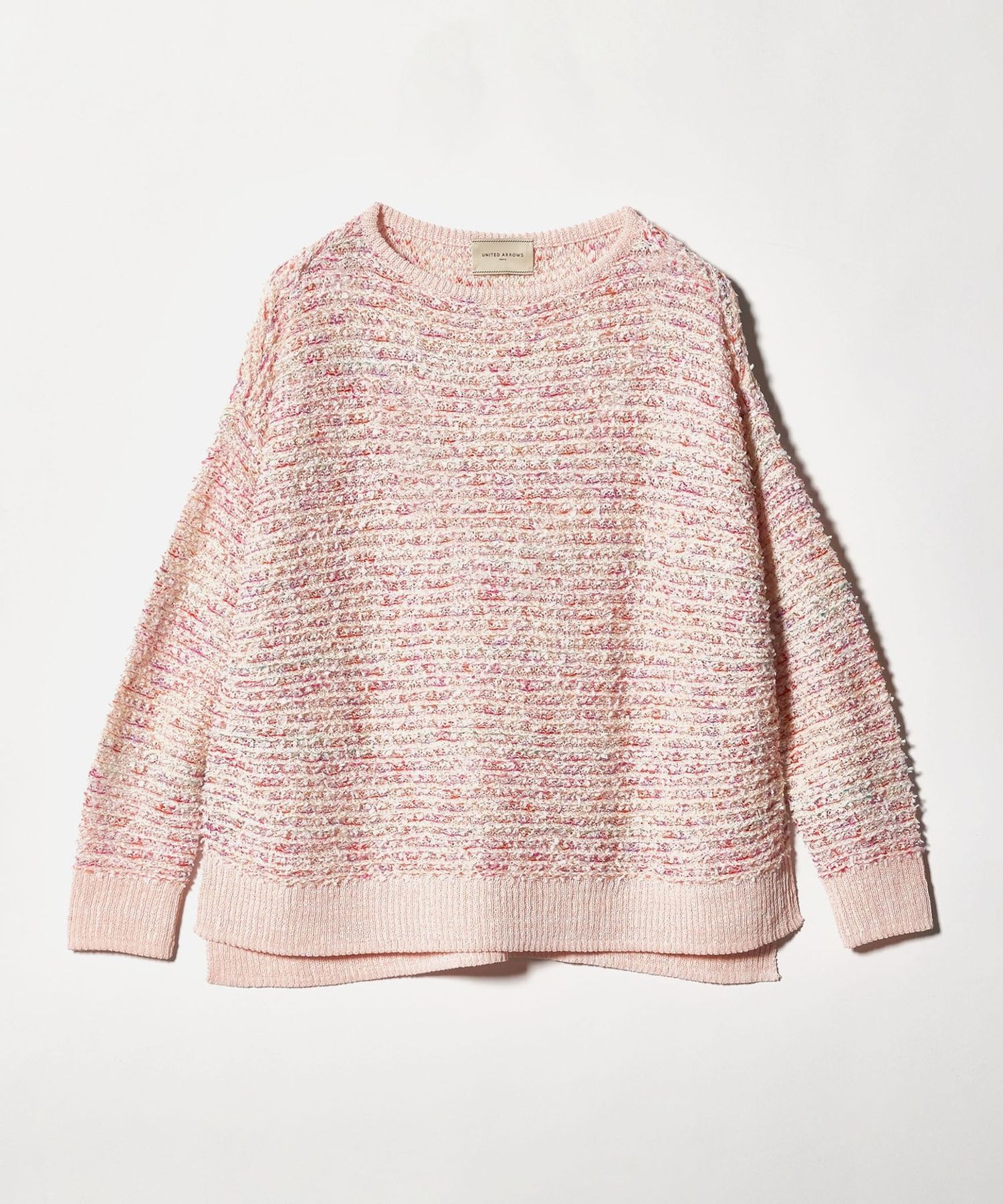 よっぴ united arrows ミックスヤーン ベスト レディニット ミックス