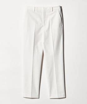 UNITED ARROWS/RIRANCHA ツイル スリムパンツ WHITE ‐ウォッシャブル‐/スラックス