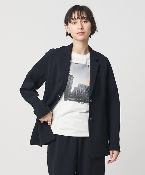 UNITED ARROWS/COMFY テーラードジャケット ‐防汚 UVカット ウォッシャブル‐/テーラードジャケット