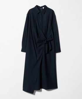 UNITED ARROWS/ドレープ ギャザー ワンピース ‐ウォッシャブル‐/ワンピース