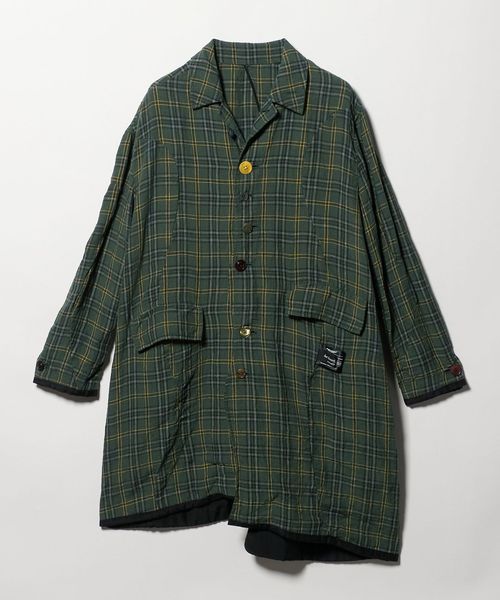 UNDERCOVER/＜UNDERCOVER＞チェック ロング コート/その他コート / ブルゾン