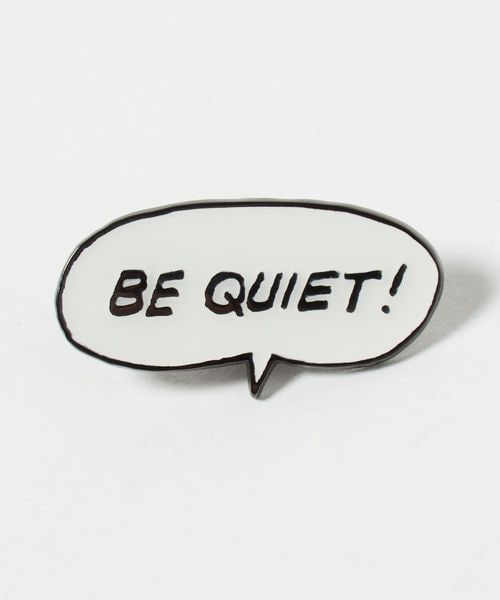 UNDERCOVER/＜UNDERCOVER＞BEQUIET ピンバッジ/その他ファッション雑貨