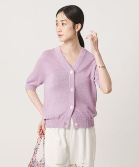 UNITED ARROWS/ラメ ニットカーディガン/カーディガン / ボレロ