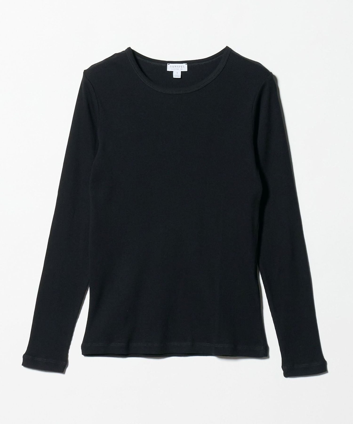SUNSPEL＞リブ ロングスリーブ Tシャツ