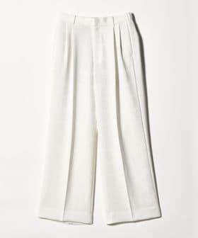 UNITED ARROWS/チェック 2タック ワイドパンツ ‐ウォッシャブル‐/スラックス