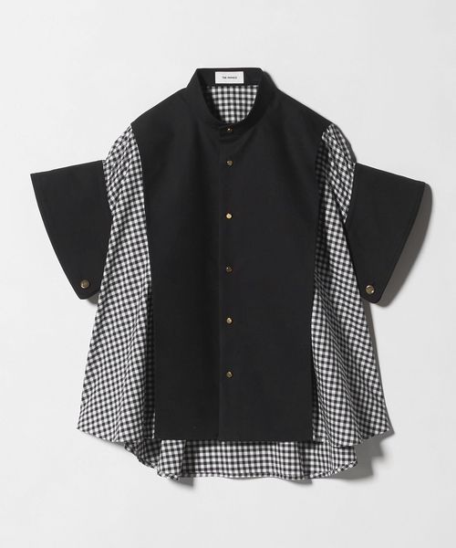 THE RERACS/＜THE RERACS＞ワイド カフス チェック ブラウス/シャツ / ブラウス