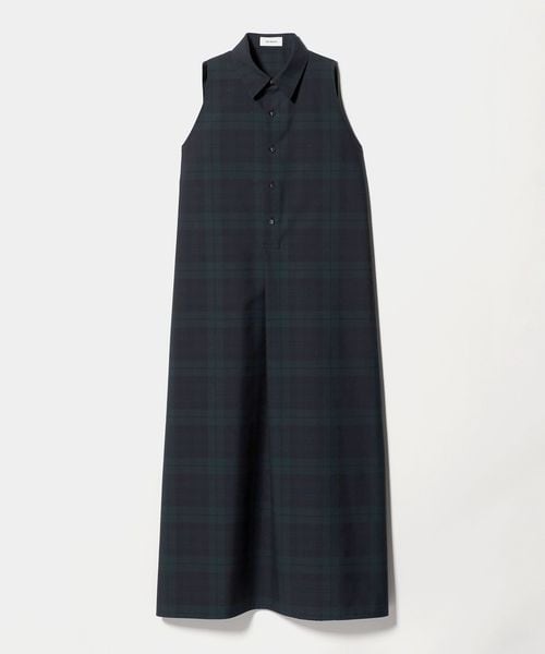 THE RERACS/【別注】＜THE RERACS＞ノースリーブ チェック ワンピース/ワンピース