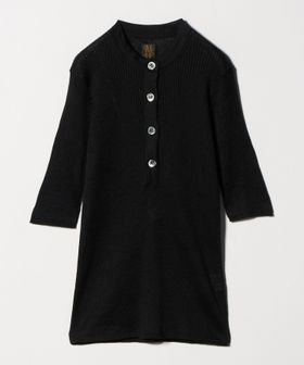 BATONER/＜BATONER＞リブ ヘンリーネック ニット/ニット / セーター