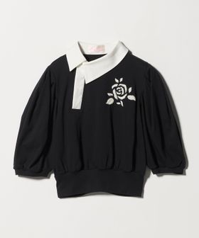 VIVIANO/＜VIVIANO＞ラグビー ショートスリーブ カットソー/Tシャツ / カットソー