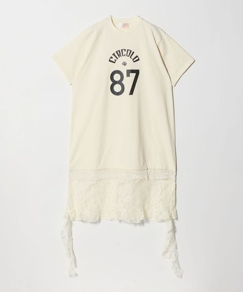 VIVIANO/＜VIVIANO＞チルコロ Tシャツ ワンピース/ワンピース