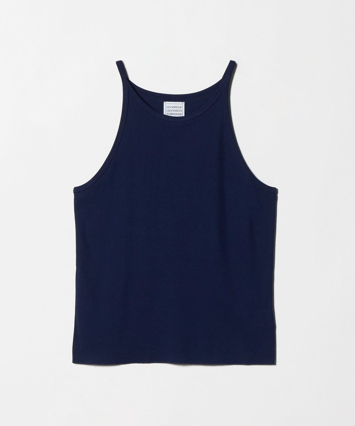 GOOD PEOPLE GOOD STITCHING GOOD PRODUCT＞リブ タンクトップ