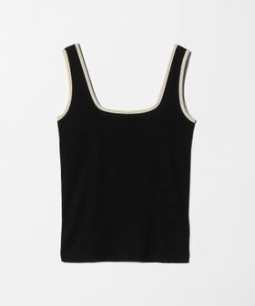 GOOD PEOPLE GOOD STITCHING GOOD PRODUCT/＜GOOD PEOPLE GOOD STITCHING GOOD PRODUCT＞トリム リブ スクエアネック タンクトップ/タンクトップ / キャミソール