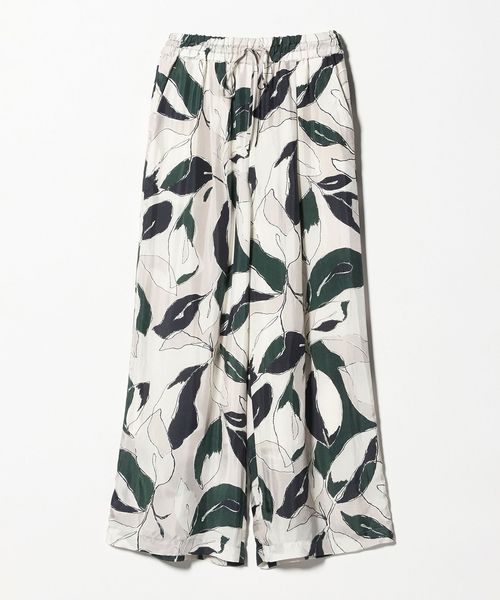 SACRA/＜SACRA＞リーブス プリント パンツ/イージーパンツ