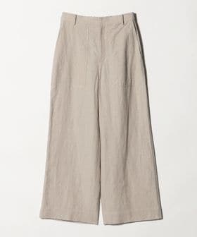 UNITED ARROWS/リネン パッチポケット イージーパンツ ‐ウォッシャブル‐/イージーパンツ