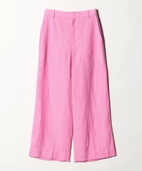 UNITED ARROWS/リネン パッチポケット イージーパンツ ‐ウォッシャブル‐/イージーパンツ