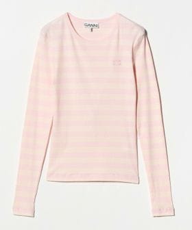GANNI/＜GANNI＞ボーダー ロングスリーブ カットソー/Tシャツ / カットソー