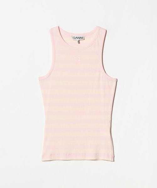 GANNI/＜GANNI＞ボーダー タンクトップ/タンクトップ / キャミソール