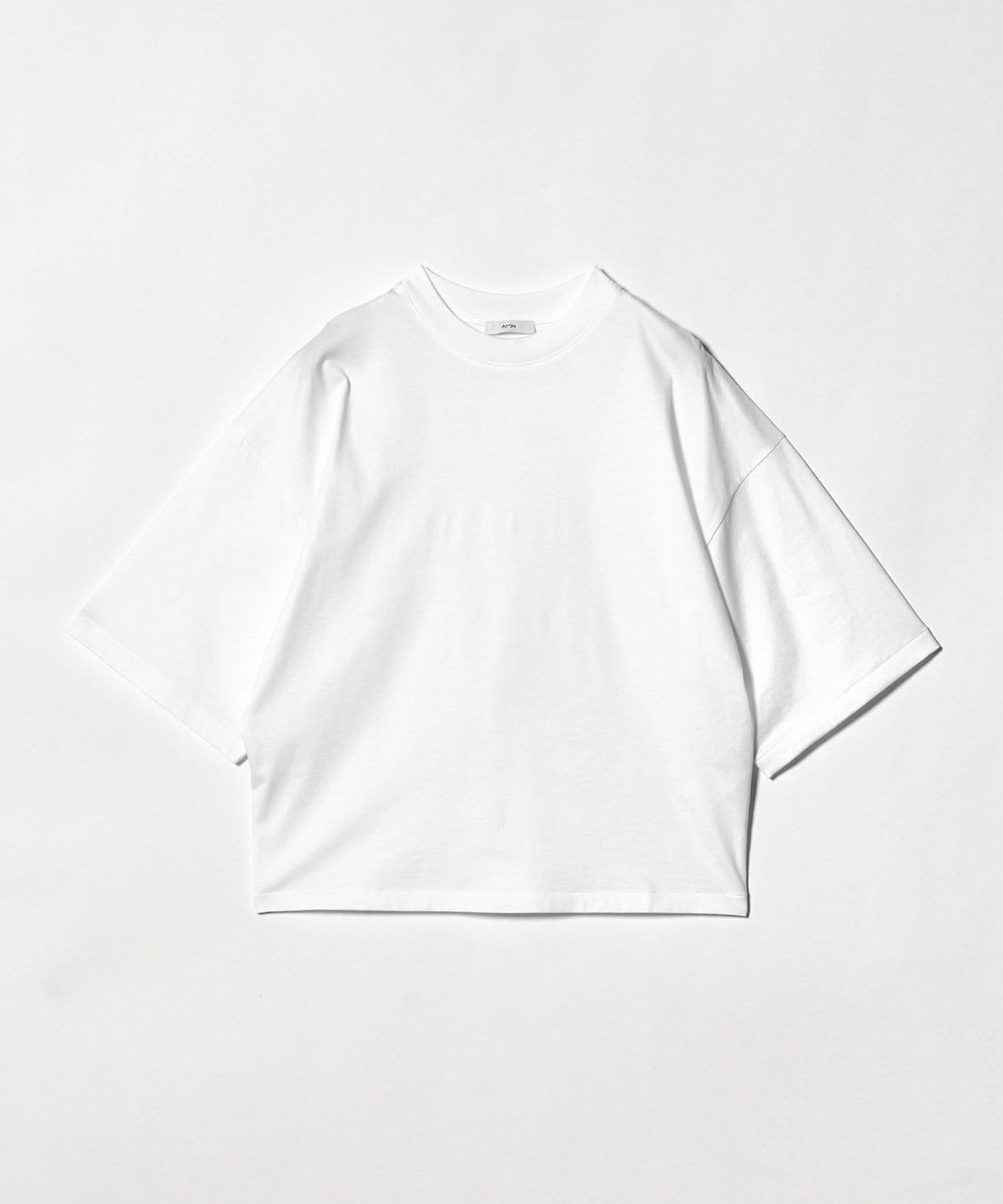 ATON＞オーバーサイズ Tシャツ