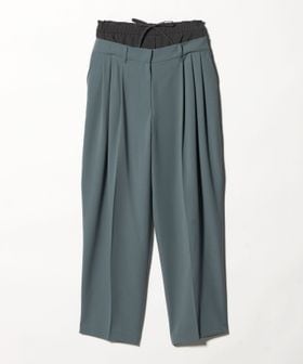 SYSTEM/＜SYSTEM＞ウエストコンビ パンツ GRAY/その他パンツ