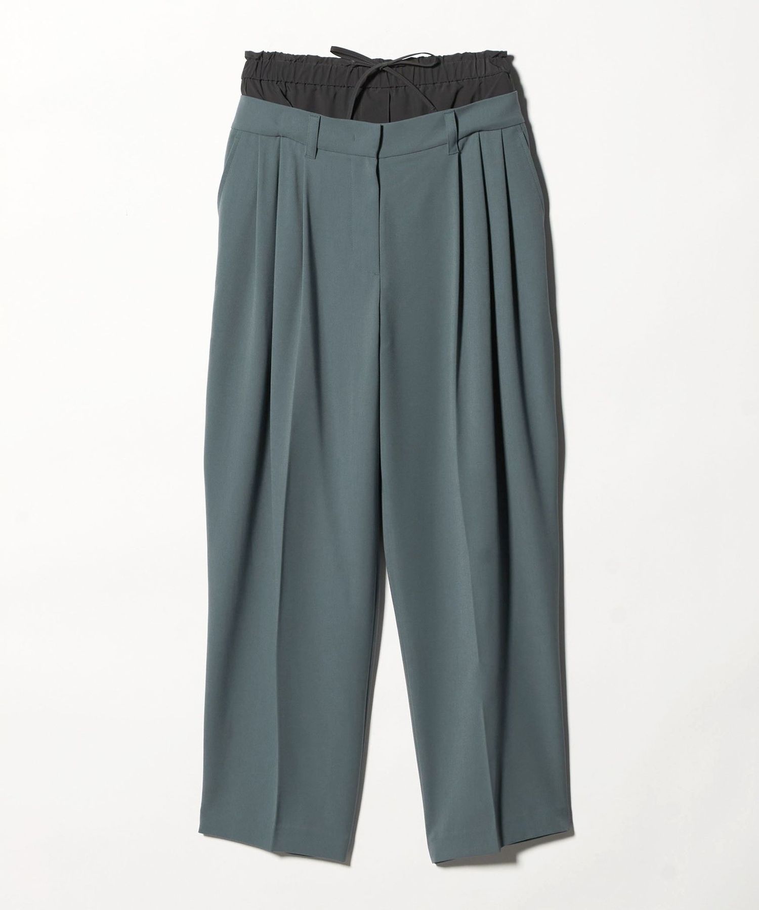 SYSTEM＞ウエストコンビ パンツ GRAY