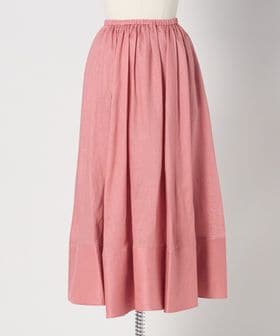 UNITED ARROWS/フレア ギャザー スカート ‐ウォッシャブル‐/ミモレ / ロング