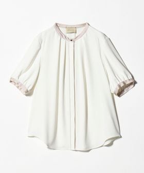 UNITED ARROWS/バイカラーパイピング ショートスリーブ ブラウス/シャツ / ブラウス