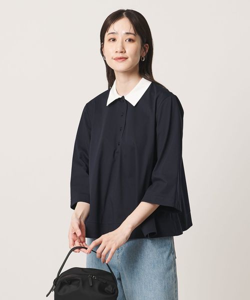 UNITED ARROWS/トリコット テントライン ポロシャツ/Tシャツ / カットソー