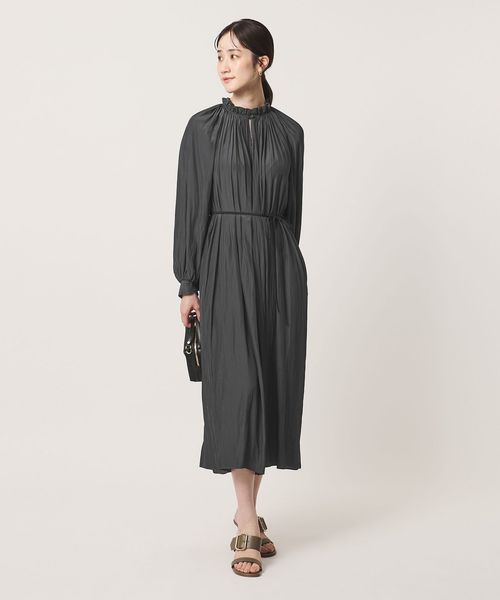 UNITED ARROWS/ボリューム ギャザー ワンピース/ワンピース