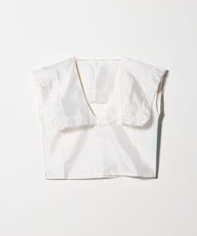 CHELSEA MAK/＜CHELSEA MAK＞ラッフル カラー Vネック ブラウス/シャツ / ブラウス
