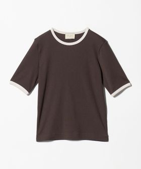 UNITED ARROWS/リブ バイカラーパイピング Tシャツ/Tシャツ / カットソー