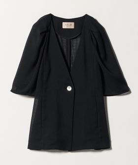 Masaco Teranishi/＜Masaco Teranishi＞メッシュ ジャケット/ノーカラージャケット