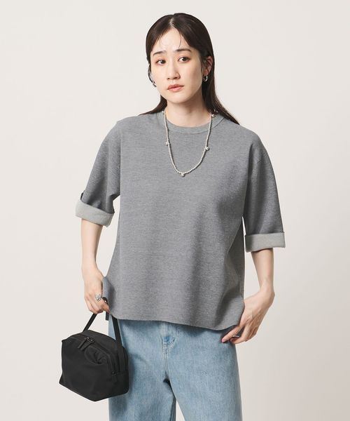 UNITED ARROWS/ニット Tシャツ ‐ウォッシャブル‐/ニット / セーター