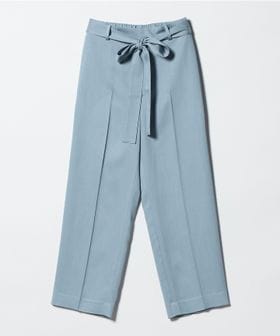 UNITED ARROWS/スラブ リボン テーパードパンツ/スラックス