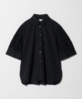 UNITED ARROWS/ラッセルレース コンビ シャツ ‐ウォッシャブル‐/シャツ / ブラウス