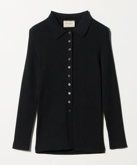 UNITED ARROWS/リブ ポロニット カーディガン ‐ウォッシャブル‐/カーディガン / ボレロ