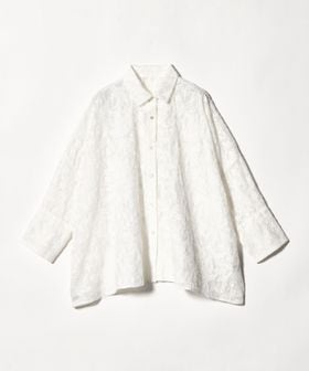 UNITED ARROWS/エンブロイダリー シアー シャツ/シャツ / ブラウス