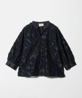 UNITED ARROWS/カット ジャガード ブラウス ‐ウォッシャブル‐/シャツ / ブラウス