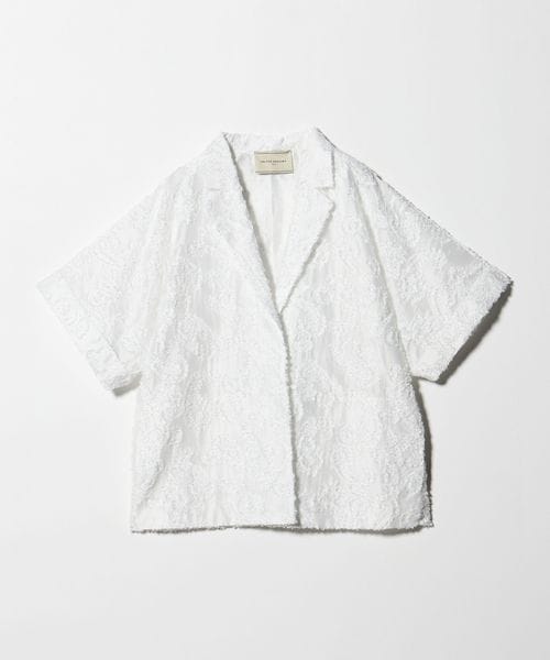 UNITED ARROWS/ラメ カット ジャガード ジャケット ‐ウォッシャブル‐/テーラードジャケット