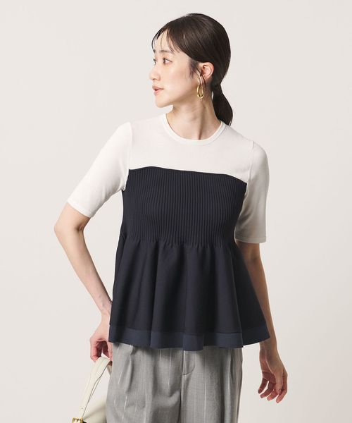 UNITED ARROWS/ビスチェ コンビ ニット ‐ウォッシャブル‐/ニット / セーター