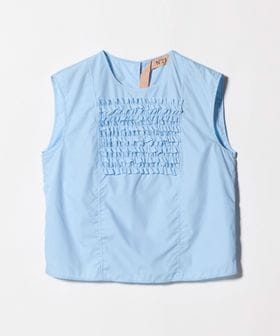 N°21/＜N°21＞フリル ノースリーブ シャツ/シャツ / ブラウス